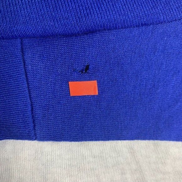 Vintage 90s Mens NFL Patriots T Shirt XL White Long Sleeve Monday Night Football - Picture 8 of 9